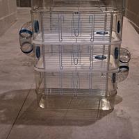 Gabbia a tre livelli per Criceti