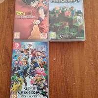 3 Giochi per Nintendo Switch 