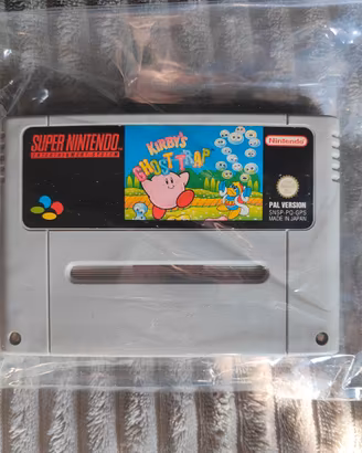 Cartuccia SNES Kirby's Ghost Trap PAL Version 