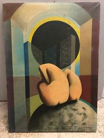 Quadro dipinto Opera riccioni75  50x70