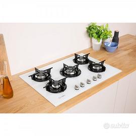 Indesit PR 752 W/I(WH) piano cottura a gas 75 cm 5