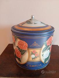 Scatole latta 4 pezzi vintage 