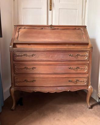 Elegante Ribalta / Secretaire Vintage in Legno