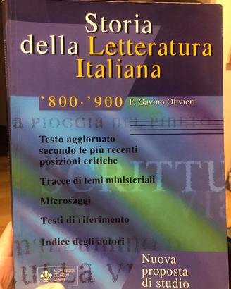 Storia della letteratura italiana