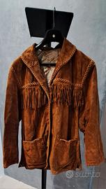 giacca in pelle Western 