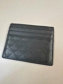 Emporio Armani Portacarte Uomo in Pelle