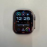 Apple watch ultra 2 silver trail loop blu