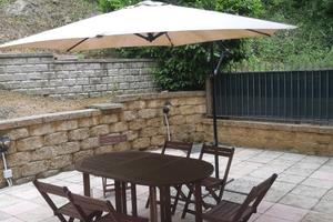 Appartamento con giardino - terrarossa -