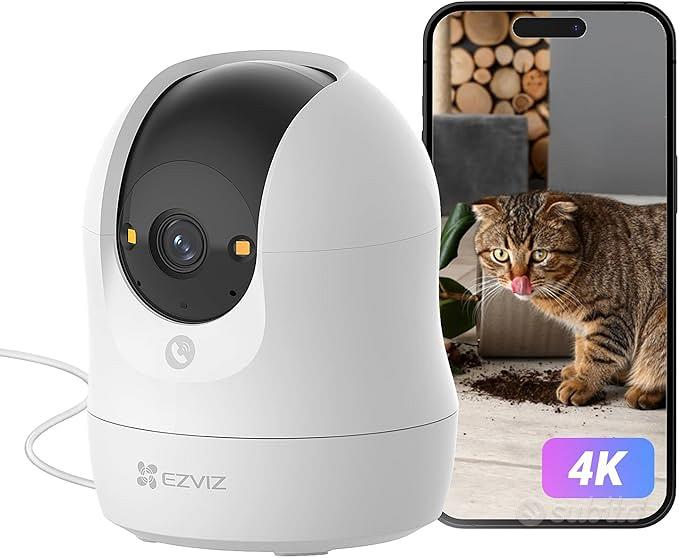 EZVIZ C6N Telecamera Wi-Fi motorizzata per interno con vista a 360 EZVIZ C6N Telecamera Wi-Fi motorizzata per interno con vista a 360
