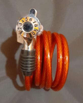 Lucchetto catena sicurezza combinazione bicicletta