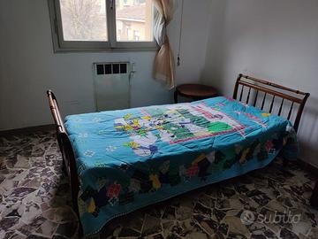 Letto 1 piazza in legno