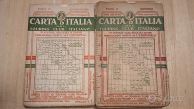 Cartine e guide Touring club italiano 1935