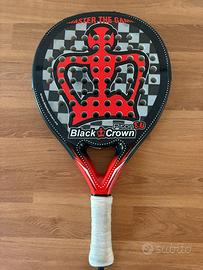 Black Crown Piton 8.0 Black - Pala Padel