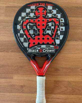 Black Crown Piton 8.0 Black - Pala Padel