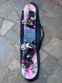 Tavola Rossignol + attacchi Burton