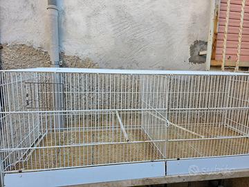 Gabbia voliera 120 x 40cm