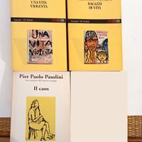 3 libri di Pier Paolo Pasolini