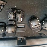 set protezioni per pattini /skate / monopattino S
