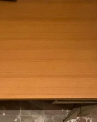 Tavolino dattilo vintage anni 70 Stile Industrial