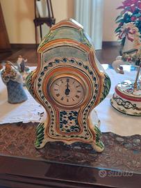 Orologio ceramica Caltagirone