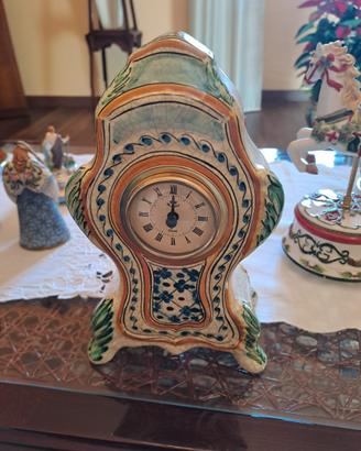Orologio ceramica Caltagirone