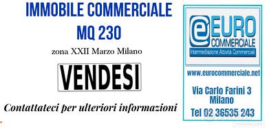 703/19 IMMOBILE COMMERCIALE 230 mq zona XXII Marzo