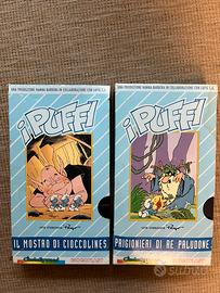 Videocassette vintage I Puffi