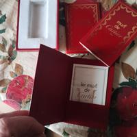 Scatola e garanzia accendino Cartier originale