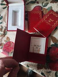 Scatola e garanzia accendino Cartier originale