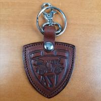 Portachiavi in cuoio ASI auto moto d'epoca vespa