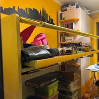 letto a soppalco piu scaletta