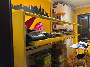 letto a soppalco piu scaletta