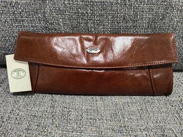 Borsa/pochette in vera pelle 