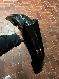 Parafango e paradiatori cross enduro motard neri