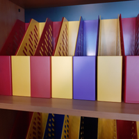 Cancelleria ufficio raccoglitori documenti e rivis