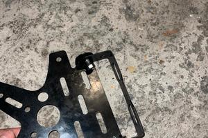 portatarga pieghevole 