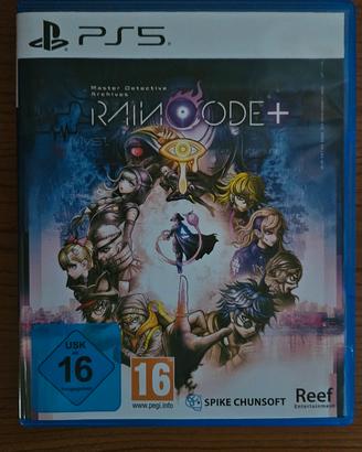 Master Detective Archives Rain Code Plus PS5 