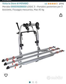 Portabici Menabo x 3 bici