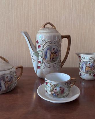 Servizio caffè porcellana Jlmenau 1777 Germania