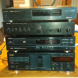 impianto  hi-fi  anni 80/90 vintage 