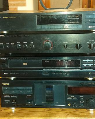 impianto  hi-fi  anni 80/90 vintage 