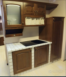 BLOCCO CUCINA MURATURA COTTO VENETO L210cm EXPO'
