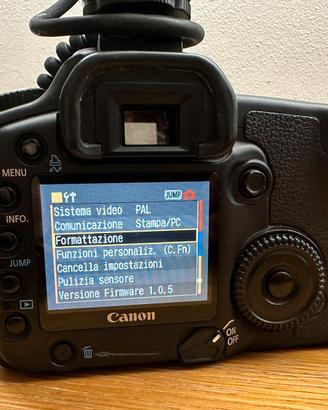 Canon eos 30d reflex digitale con accessori