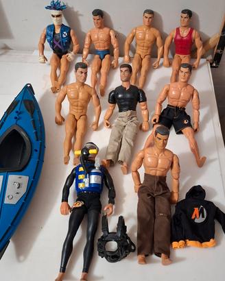 Lotto di Action Man di Hasbro di fine anni '90