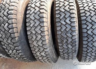 4 gomme usate 8.5 17.5 continental radial m*s