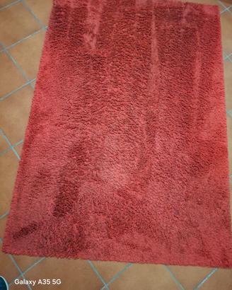 tappeto Rosso fragola