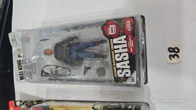 action figure Sasha da the walking dead