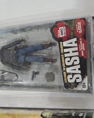 action figure Sasha da the walking dead