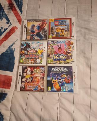 6 giochi Nintendo 3DS e DS