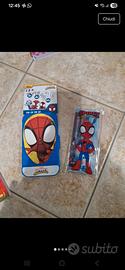 Astuccio e penne Spidey spiderman